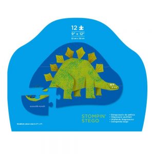 Puzzle Mini Stegosaurus 12 pc