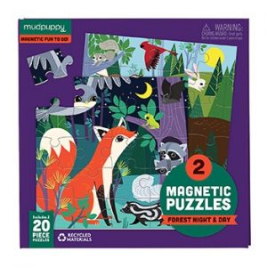 Puzzle Magnetic Fun Forest Night & Day