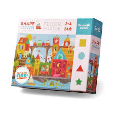 Puzzle 24 pc. Early Learning Shape Town