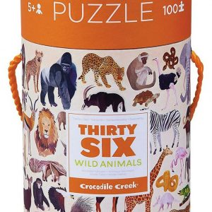Puzzle 100 pc 36 Wilds Animals